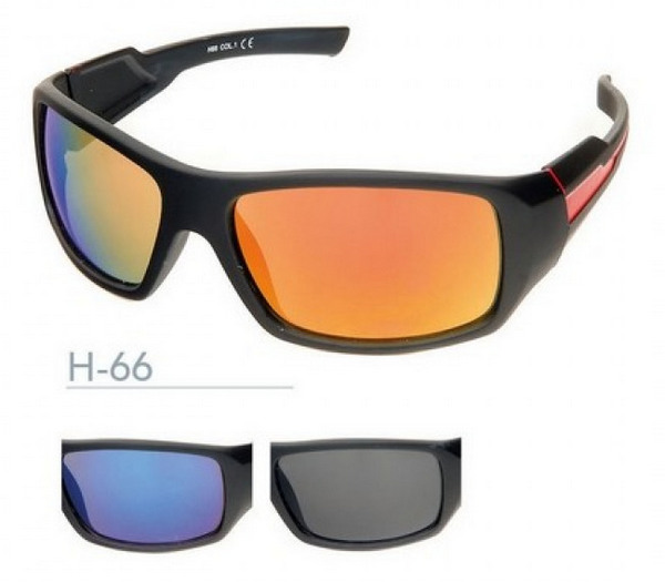 Kost Eyewear H66, H collection, Sunglasses, Black/White